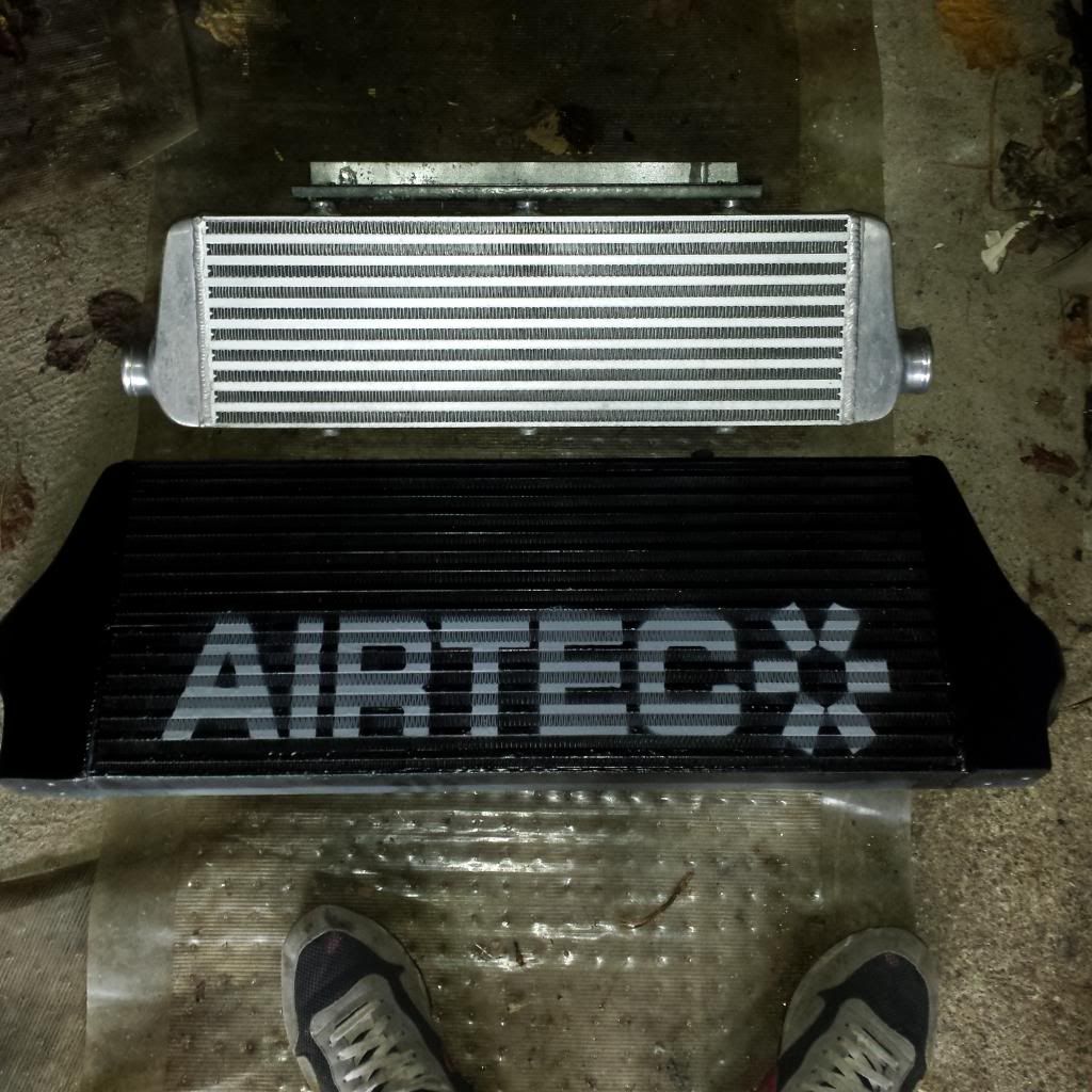 Airtec intercooler stencil Ford Focus ST Forum